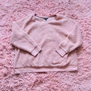 Torrid Pink Fluffy Sweatshirt